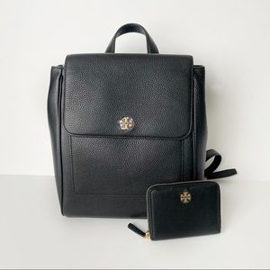 TORY BURCH | Leather Backpack and Wallet Set NWT